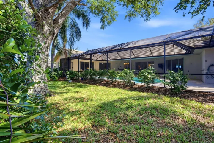 Back of property