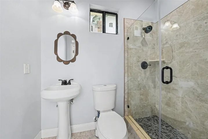 Outdoor/Patio Bathroom
