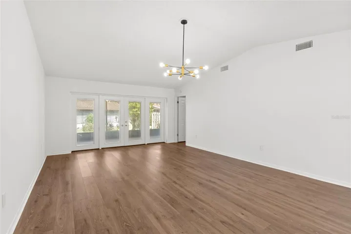 brand new floors throughout
