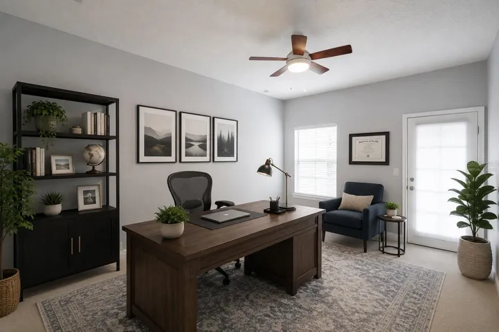 Virtually Staged Bedroom 2