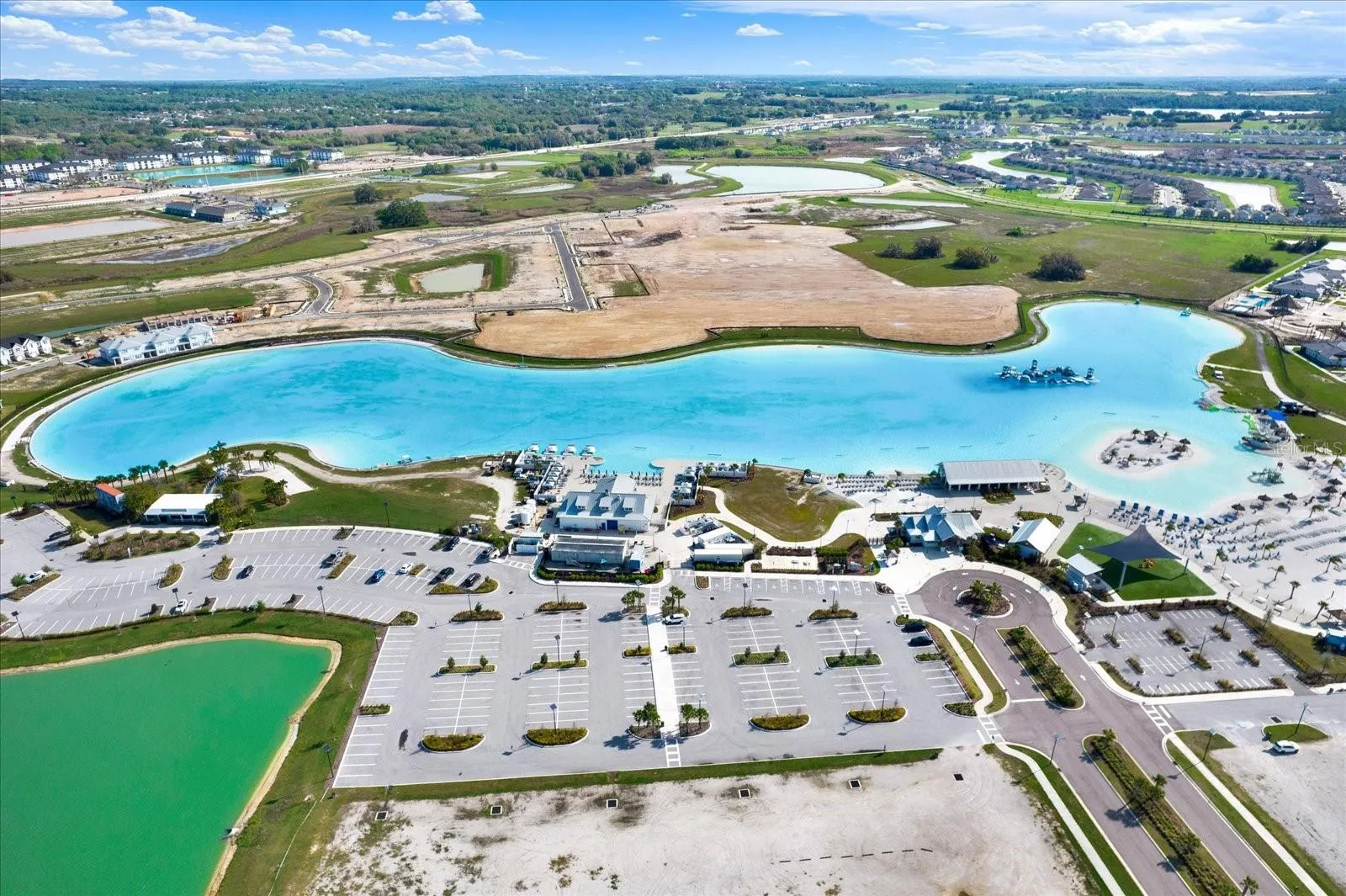 15-acre lagoon