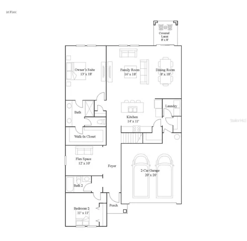 1st floor floorplan