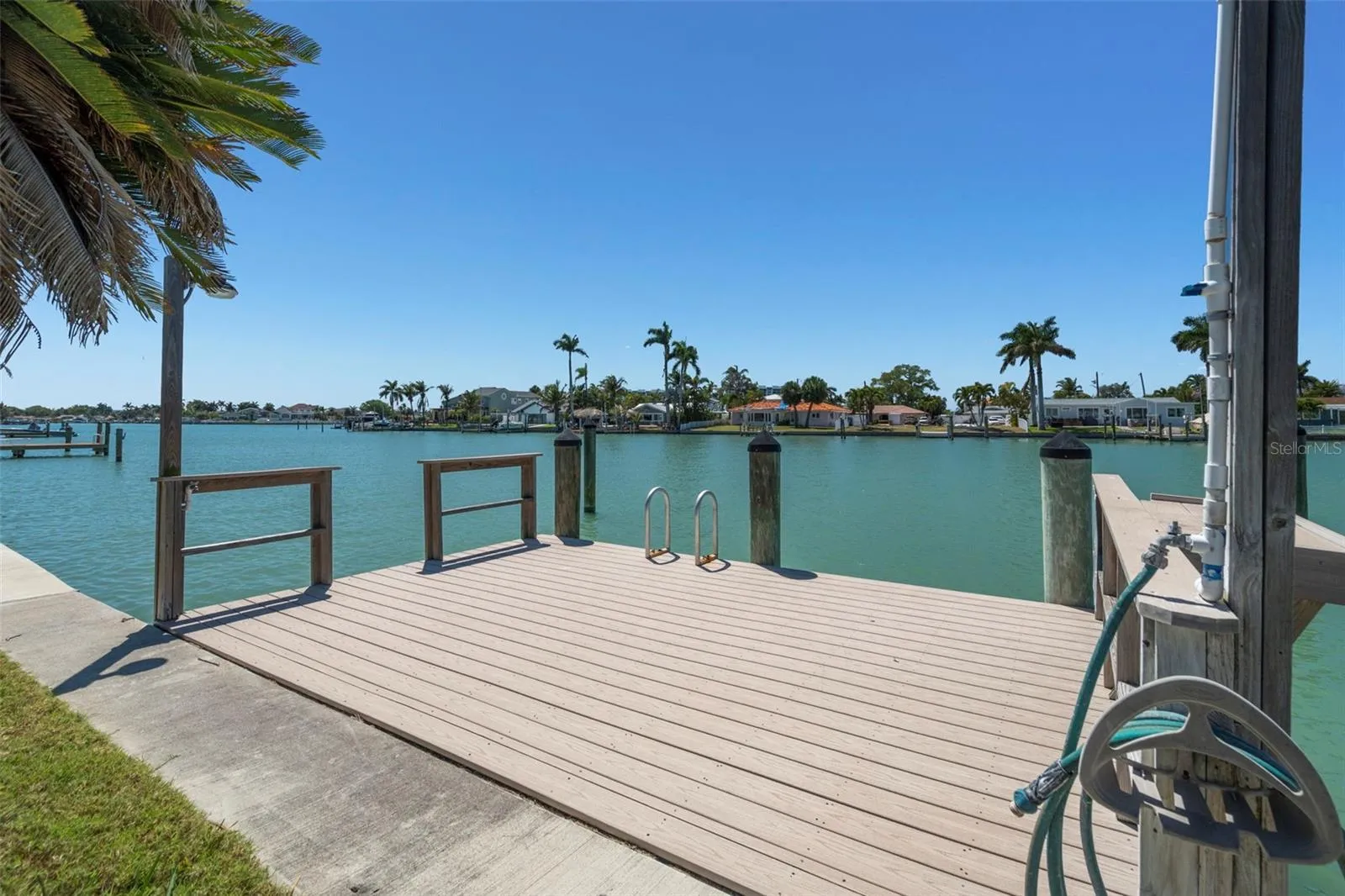 Community fishing pier and first-come boat dock