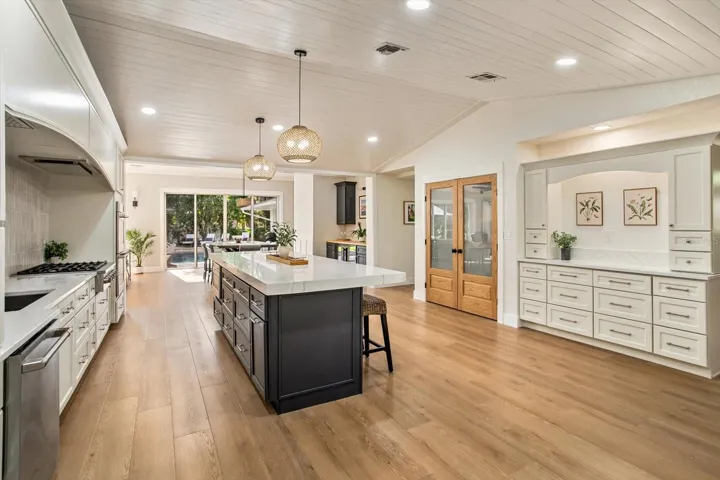 Pantry and custom coffee bar