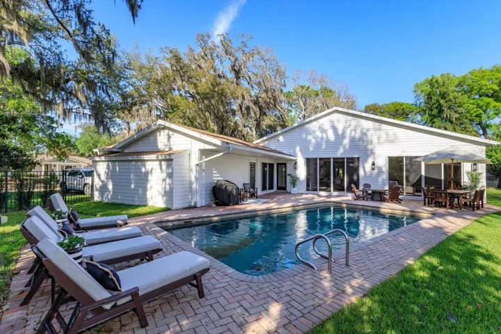 Backyard oasis