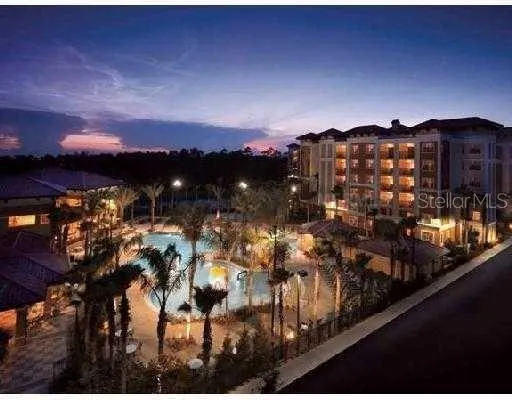 Floridays Resort at night