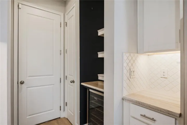 Coffee Bar & Wine Fridge