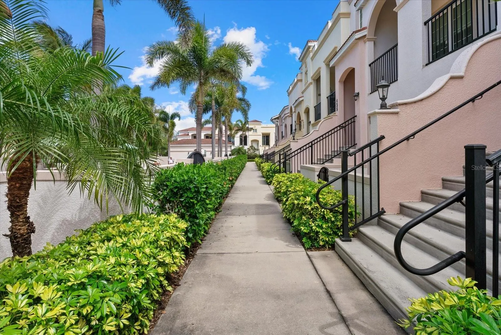Community Sidewalk to the Home