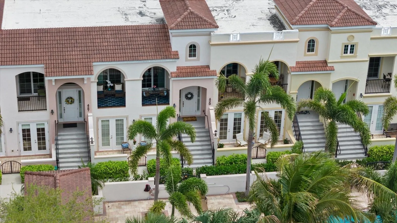 Aerial Front Elevation