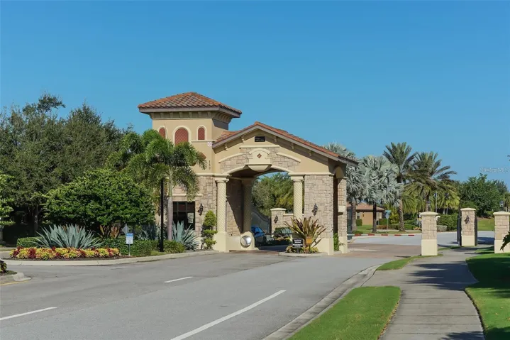 River Strand Community Entrance