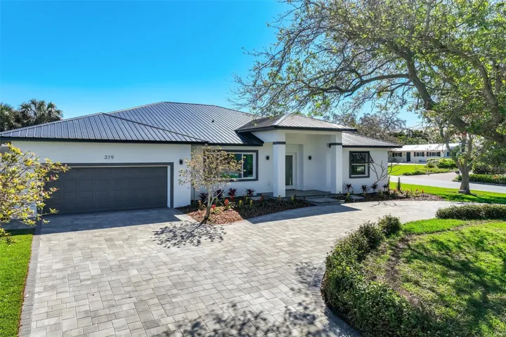 Elevated corner lot