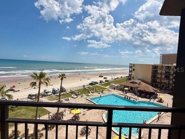 View of Beautiful Daytona Beach from the Balcony