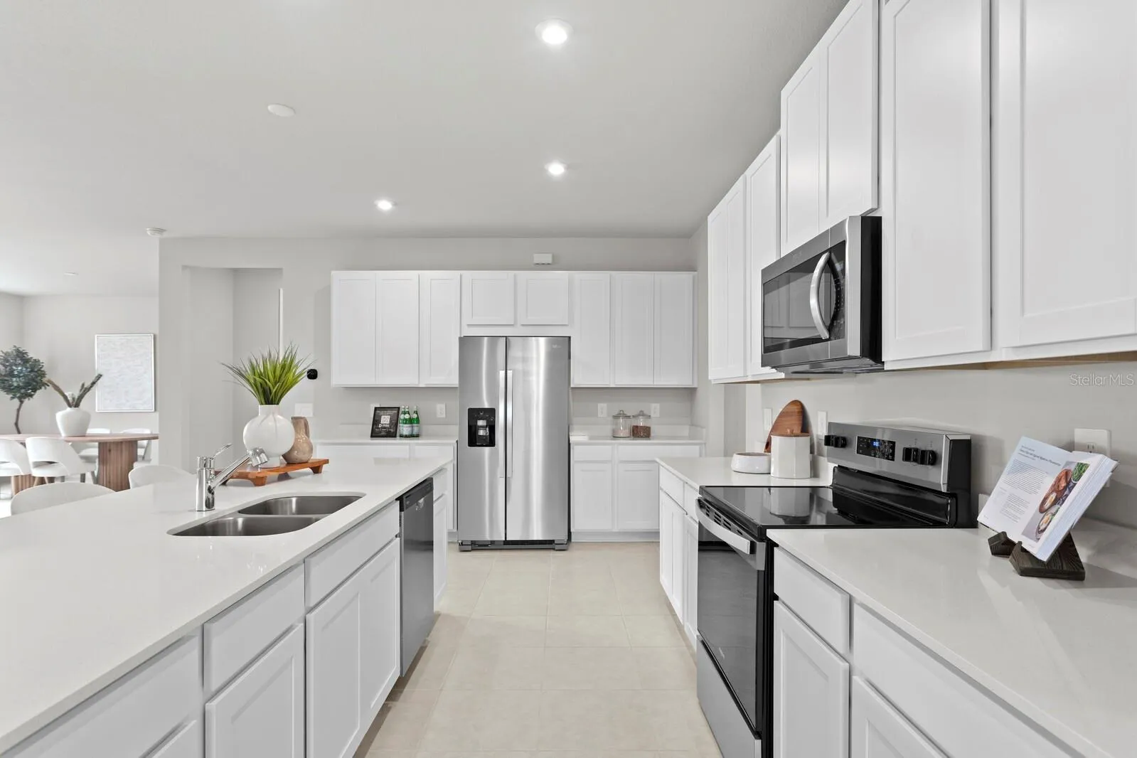 Staged Kitchen