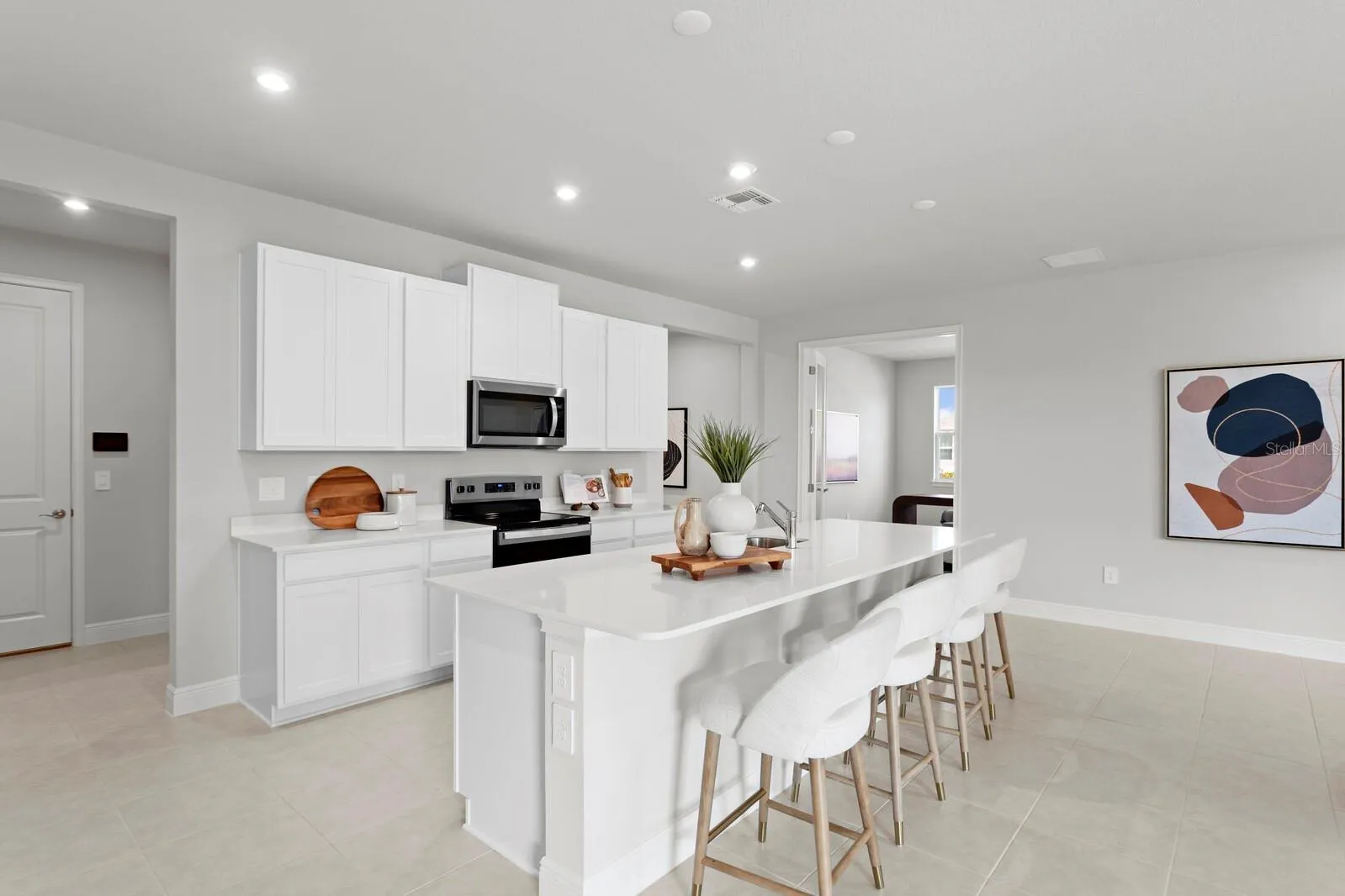 Staged Kitchen