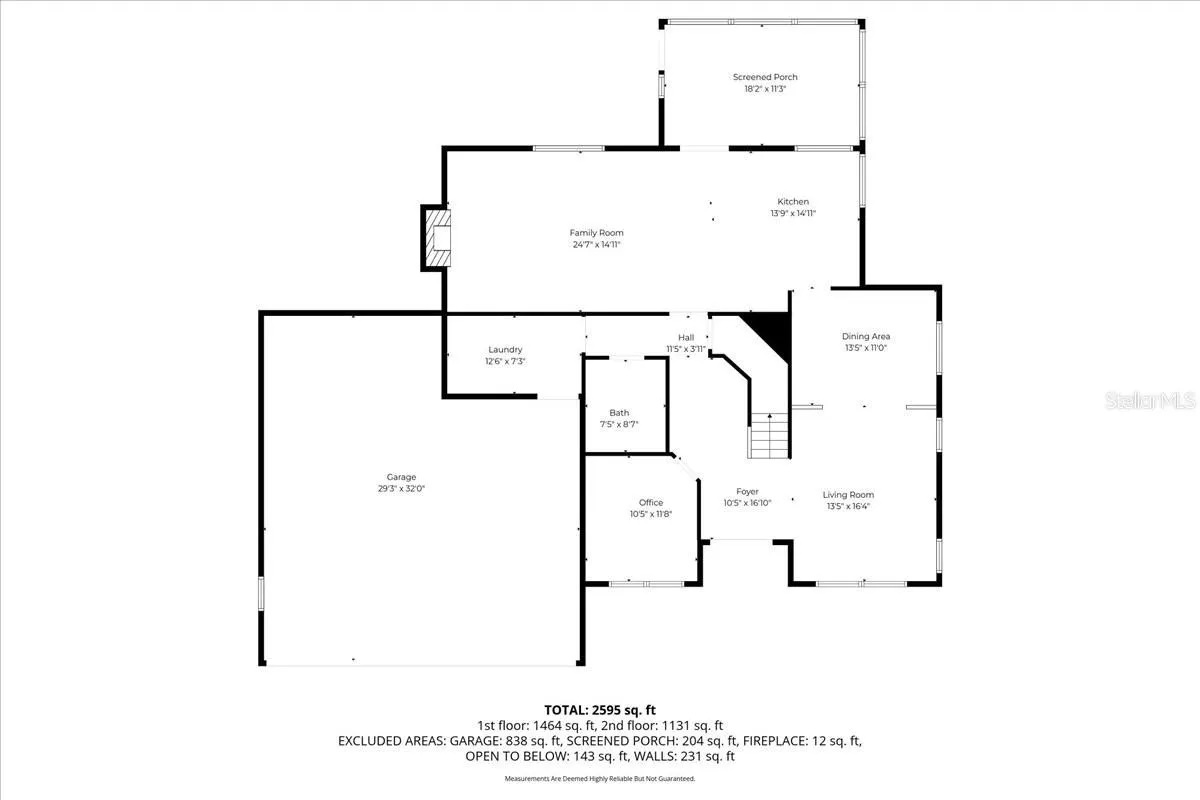Floor Plan 1st Floor