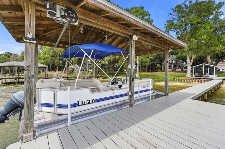 Boathouse with Lift