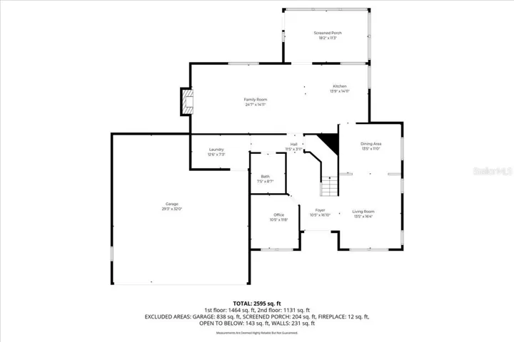 Floor Plan 1st Floor