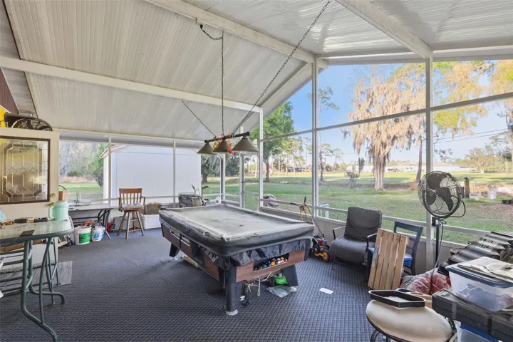 pool table does not convey with sale