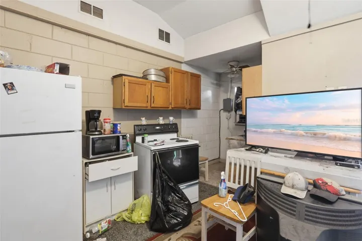 kitchen in attached apt