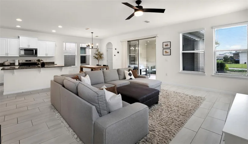 Light and Bright!  Easy Access to Covered Patio!