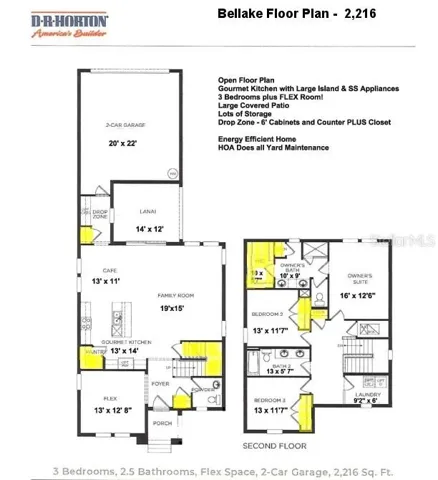 Popular Open Floor Plan
