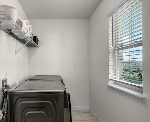 Spacious Laundry Room with Natural Light