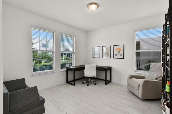 FLEX Space off Foyer.  Great Office, Play Room or ADD A DOOR and make a 4th Bedroom!