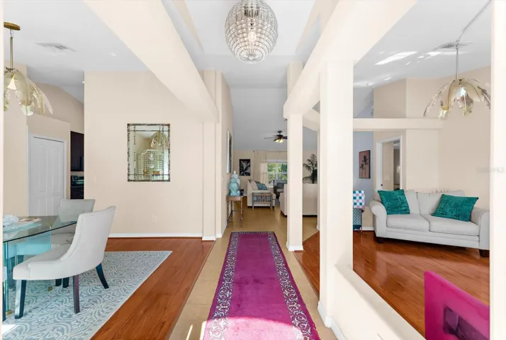 Welcoming Open Entryway