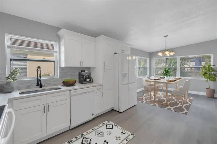 Updated modern kitchen