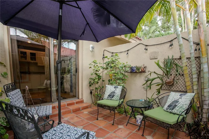Patio off Kitchen