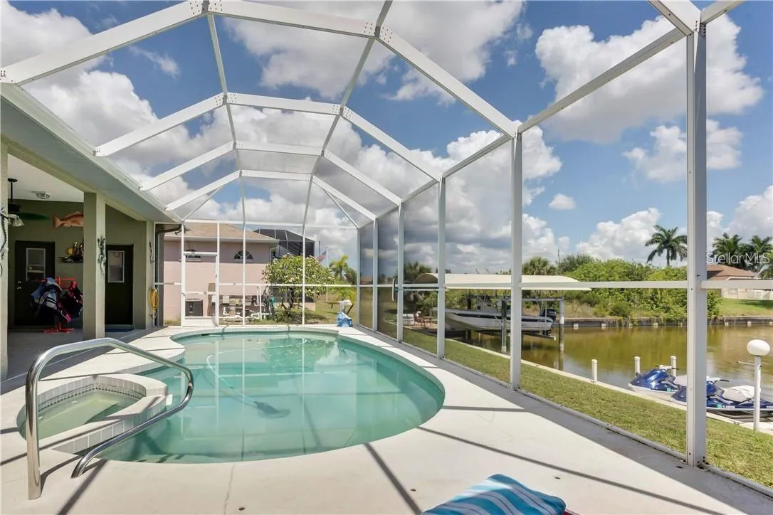 Pool and nice water view