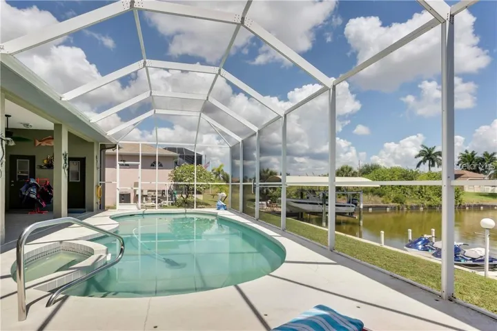 Pool and nice water view