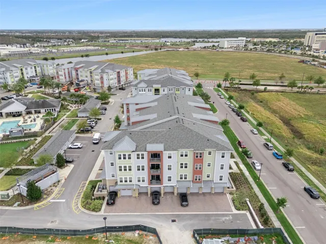 Aerial View of Building