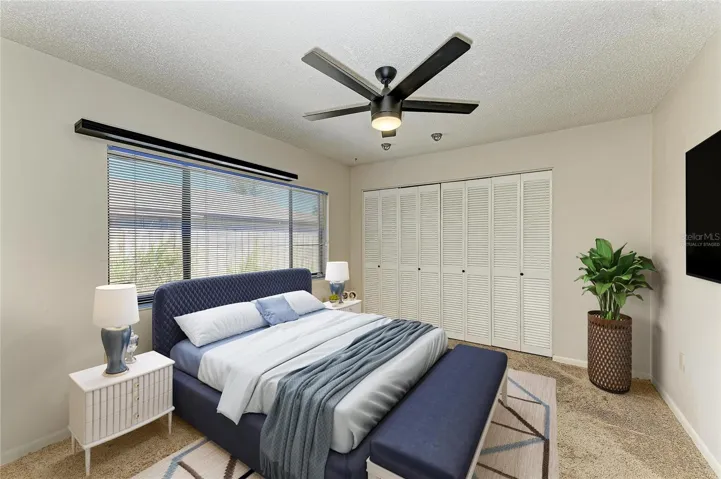 Bedroom 2 - Virtually Staged