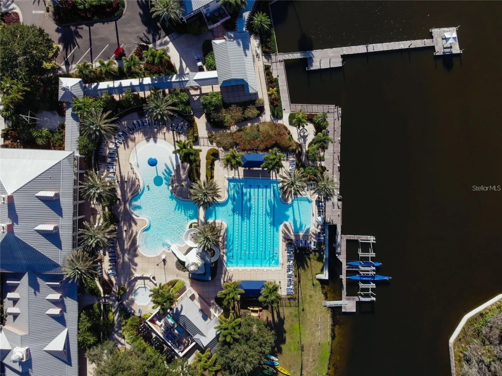 Aerial Community Pool