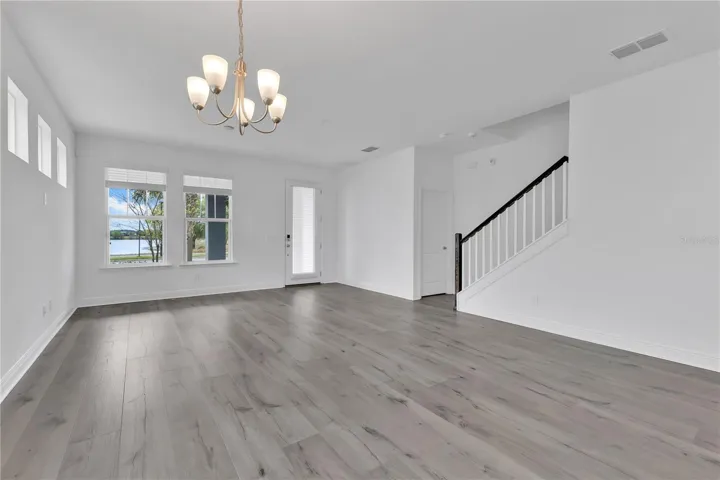Open Dining and Living Room