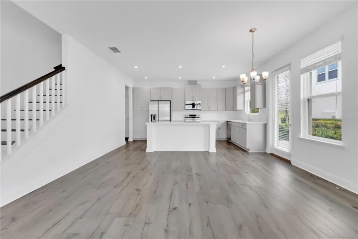 Open Living and Dining Room