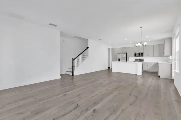 Open Living and Dining Room