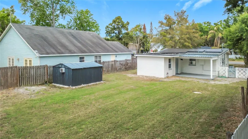 Large Fenced Backyard