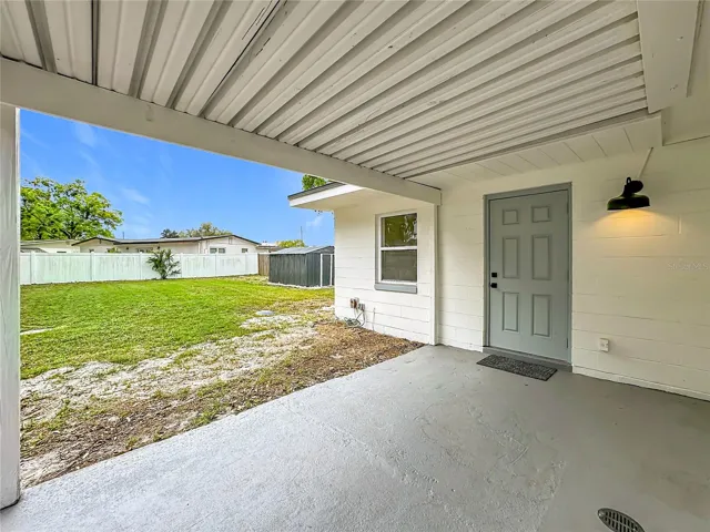 Large Back Porch