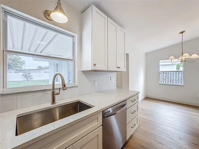 Brand New Kitchen Cabinetry, Fixtures, Moldings; and Appliance Package