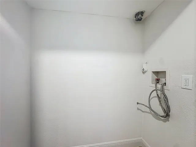 Indoor Laundry Closet