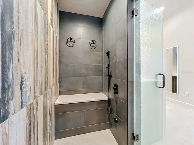 Primary's steam shower