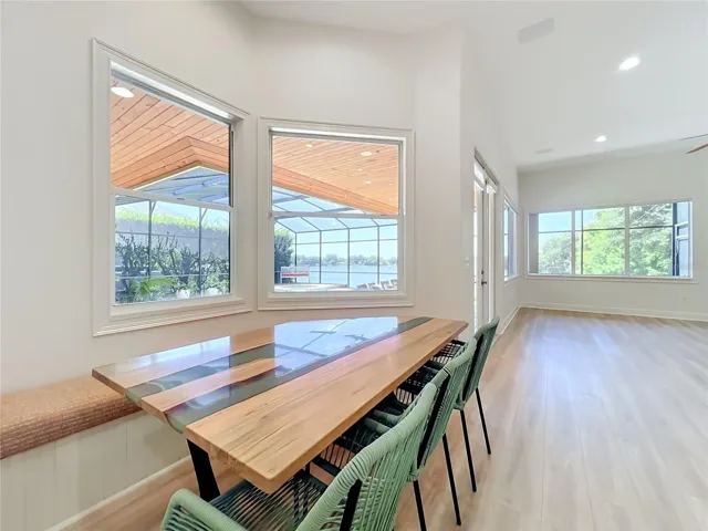 Built in nook in Kitchen