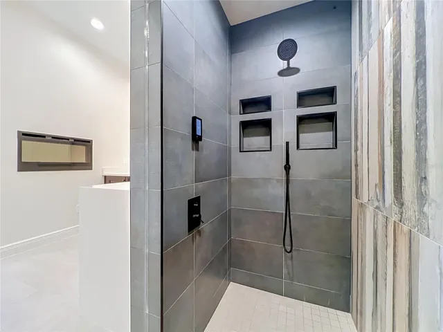 Primary's steam shower