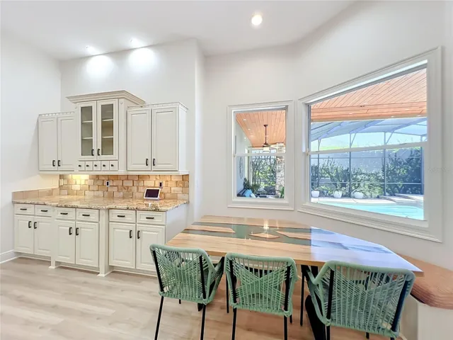 Built in nook in Kitchen