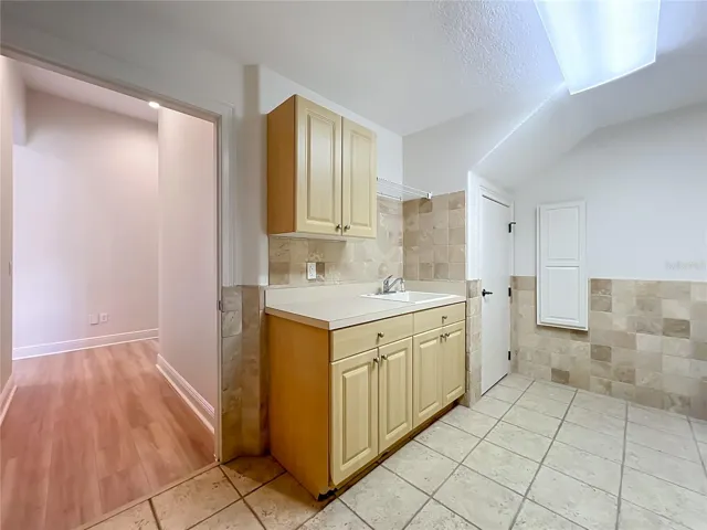 Generous sized Laundry Room
