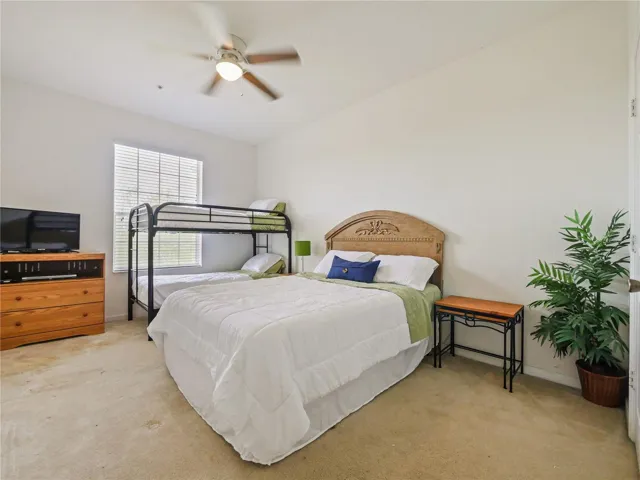 2nd Bedroom with Bunks and Queen