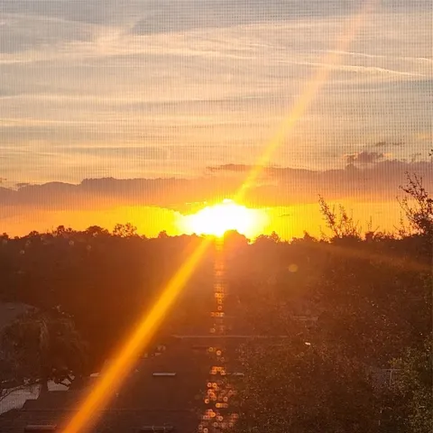 Sunset View from the Lanai