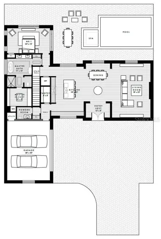Main Level Floor Plan
